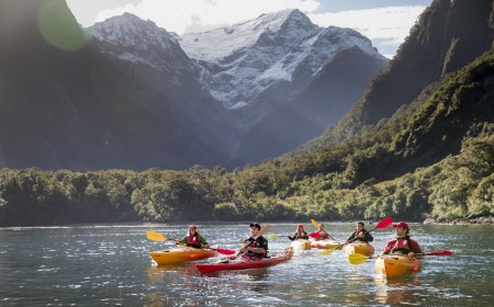 Milford Sound Cruise Kayak 2